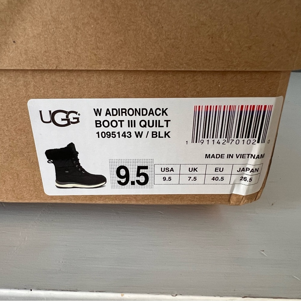 Ugg Adirondack Boot III Quilt